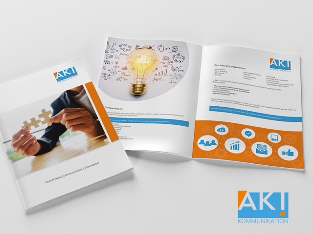 AKI Broschüren Design AKI Broschüren Design