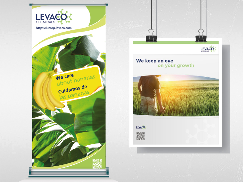 Roll-Up und Poster Design LEVACO